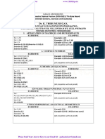 12th Maths - Deleted Portions Based On New Reduced Syllabus 2020 - 2021 - English Medium PDF Download