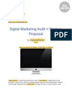 Digital Marketing Audit + Strategy Proposal