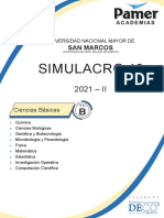 SIMULACRO 16 - Area B