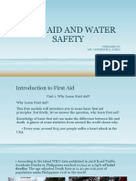 First Aid and Water Safety