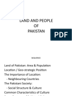 Land and People OF Pakistan