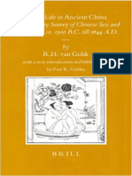 Sexual Life in Ancient China A Preliminary Survey of Chinese Sex and Society From CA. 1500 B.C. Till 1644 A.D. by Gulik, Robert Hans Van