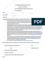 D - Vaccination Minor Consent Form