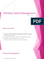 Working Capital Management