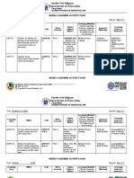 Department of Education: Topic/ Subject Matter Learning Modality Learners' Materials Learning Sources/ Reference