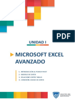 Microsoft Excel Avanzado