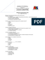 District Assessment Test: LS6 - Digital Citizenship