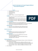 SoW - Enterprise Architecture Assessment and Oracle DB & APP Layer Tuning For Performance Optimization