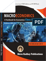 SAMPLE PDF Macroeconomics XII 2021-22 Edition by Subhash Dey