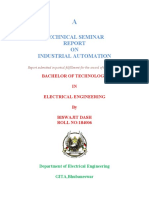 Seminar Report On Automation