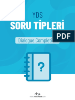 YDS Diyalog Tamamlama Soru Tipi