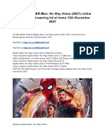 (123MoviEs) + WATCH! SPIDER-Man: No Way Home (2021) Online Movies Free Streaming HD at Home 12th December 2021