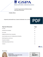 Determinants of Interorganizational Relationships - Integration and Future Directions