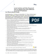 A. Ruíz-Roso Et Al 2020 - Changes of Physical Activity and Ultraprocessed Food Consumption in Adolescents From Different Countries During Covid19