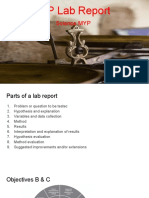 Writing A Lab Report