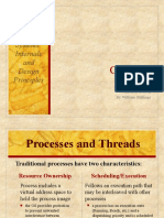 Operating Systems: Internals and Design Principles: Threads