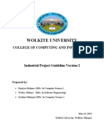 Final WKU Reviewed Industrial Project Guideline