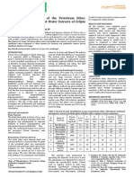 Antimicrobial Activity of Eclipta Alba