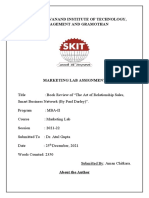 Mkt-Lab Assignment Book Review