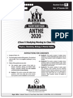 ANTHE-2020 (X Studying) Code-R