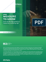 Measure To Grow: Drive Double-Digit Growth by Measuring Marketing Right