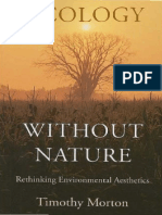 Timothy Morton - Ecology Without Nature - Rethinking Environmental Aesthetics (2009)