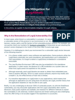 4 Step Mitigation For Log4j Attacks