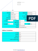 O'DAY 23-2: Sailboat Specifications