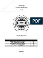 Analyzing Factual Report Text "ROSE"