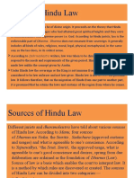 Nature and Source of Hindu Law