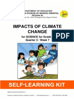 Impacts of Climate Change: For SCIENCE For Grade 9 Quarter 3 / Week 7