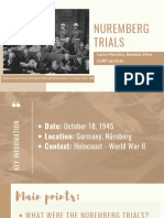 Nuremberg Trials: Lucia Moreira, Daniela Silva Cerp Del Este