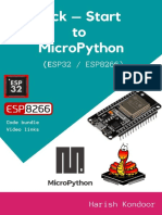 Kick-Start To MicroPython Using ESP32 ES - Harish Kondoor