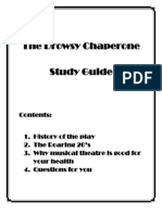 Drowsy Chaperone Study Guide (EDocFind - Com)