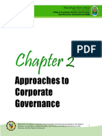 Chapter 2 - Approaches To Corporate Governance