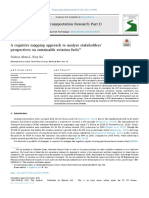 Cognitive Mapping Approachsustanable Aviation Fuel