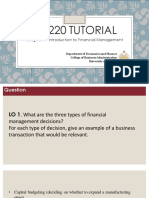 FIN220 Tutorial Chapter 1