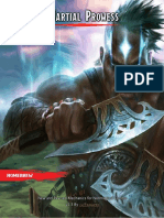 Martial Prowess - A 5E Tome of Battle - GM Binder