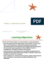 Chapter 9: Leadership and Teams: ©2015 John Wiley and Sons Innovation & Entrepreneurship 3e by Bessant & Tidd