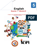 English: Quarter 1 - Module 6