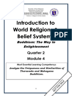 Introduction To World Religions & Belief Systems: Quarter 2