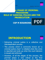 Role of Judicial Police and Prosecutor