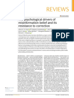 The Psychological Drivers of Misinformation Belief and Its Resistance To Correction