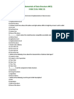 Fundamentals of Data Structures - MCQ - II