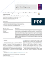 Experimental Investigation On The Plasmonic Blended Nanofluid For Efficient