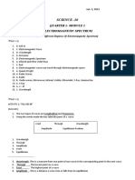 Science Answers Q2 M 1