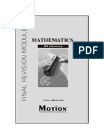 Motion Handbook Maths JEE 2021