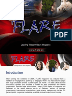 Flare Magazine Presentation