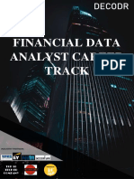 Financial Data Analyst Career Track