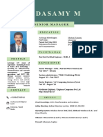 Madasamy M: Senior Manager